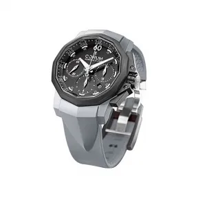 昆仑/Corum 44MM 钛金属包层灰色橡胶与黑色橡胶 Bez 自动机械机芯 753-819-02-F389-AN21