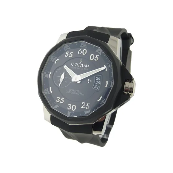 昆仑/Corum 48MM 精钢黑色橡胶表圈 自动机械机芯 947-951-95-0371-AN14