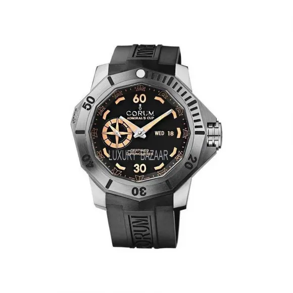 昆仑/Corum 48MM PVD钢 自动机械机芯 947-950-04-0371-AN15
