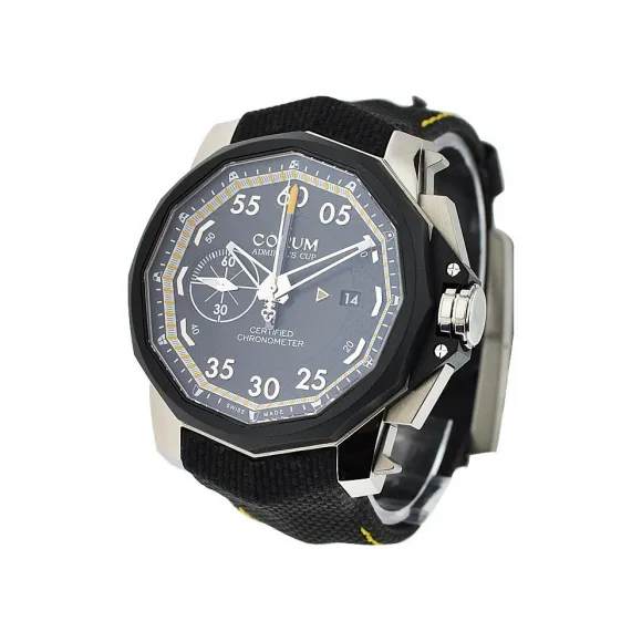 昆仑/Corum 48MM 钛金属配橡胶表圈 自动机械机芯 960-101-04-0231-AN14