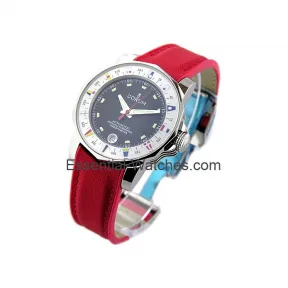 昆仑/Corum 39MM 带航海表圈的精钢 自动机械机芯 982-530-20-F606-AN32