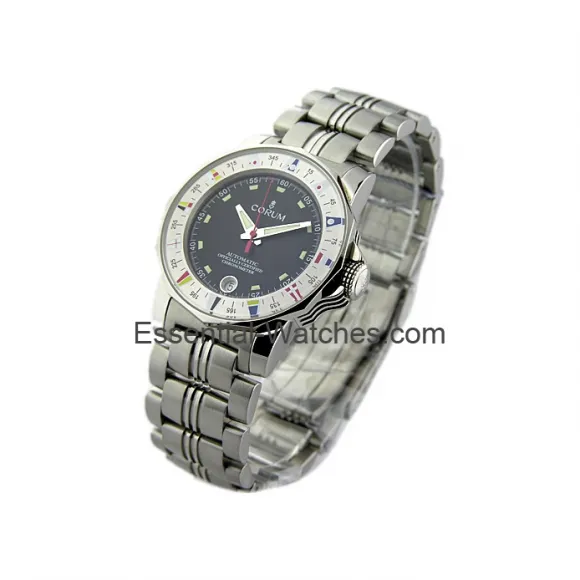 昆仑/Corum 39MM 带航海表圈的精钢 自动机械机芯 982-530-20-V791-AN32