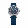 昆仑/Corum 金桥长方形腕表 系列 18kt白金，中号蓝宝石表壳，双层防反射蓝宝石水晶，蓝宝石表底盖，金属化得分为“贝多芬第七交响曲” 手动机械机芯 A082-03181–082.200.20-0373AB12