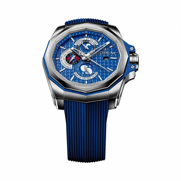 昆仑/Corum 海军上将Legend 42计时表 系列 精钢，双防反射蓝宝石水晶，蓝宝石底盖 自动机械机芯 A277-02401–277.101.04-F373AB12