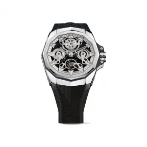 昆仑/Corum 钱币腕表 系列 925银，冠镶有1颗蓝宝石，0.17 ct 925银硬币后盖 自动机械机芯 A297-03897