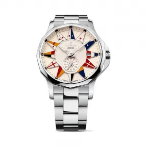 昆仑/Corum Admiral 海军上将系列 不锈钢 双面防眩水晶玻璃表镜 水晶玻璃表底盖 自动机械机芯 42 mm A395-03092-395.101.20-V720-AA12