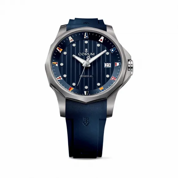 昆仑/Corum 海军上将Legend 38腕表 系列 5N 18Kt玫瑰金，双面防眩水晶玻璃表镜，水晶玻璃表背 自动机械机芯 A403-03075–403.100.04-F373AB10