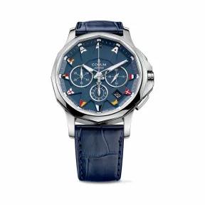 昆仑/Corum 金桥系列 系列 18Kt白金，开放式背盖，双面防眩水晶玻璃表镜，镶180颗VVS净度/D至H色/双翻钻，1.05克拉 手动机械机芯 A984-02987–984.101.20-OF03AB12