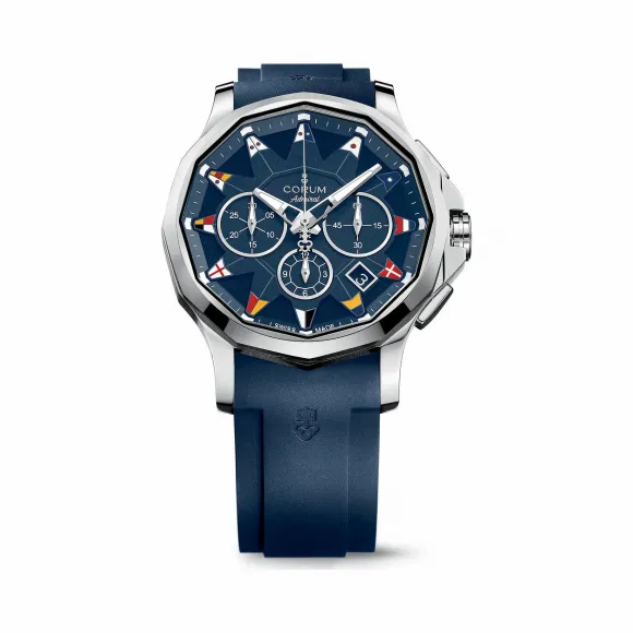 昆仑/Corum 金桥系列 系列 18Kt白金，开放式背盖，双面防眩水晶玻璃表镜，镶180颗VVS净度/D至H色/双翻钻，1.05克拉 手动机械机芯 A984-03156–984.101.20-F373AB12