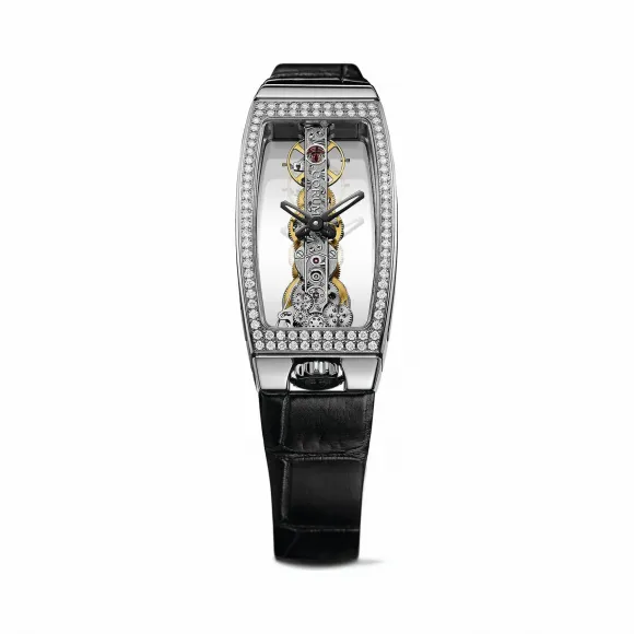 昆仑/Corum 钱币腕表 系列 3N 18Kt黄金，表冠镶1颗VS净度/G至H色/双翻钻（0.17克拉），22Kt黄金钱币背盖 自动机械机芯 B113-00823–113.102.69-00010000