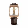 昆仑/Corum 金桥镂空陀飞轮腕表 系列 5N 18Kt玫瑰金，双面防眩水晶玻璃表镜，水晶玻璃表背，镶178颗VVS净度/D至H色/双翻钻，2.41克拉，88颗VVS净度/F至G色/长方钻，5.04克拉 手动机械机芯 B113-01045–113.161.85-00020000