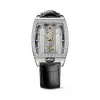 昆仑/Corum Golden Bridge 金桥系列 18kt 白金 180颗圆钻 1.10 克拉 手动机械机芯 34.00 x 51.00 mm B113-01619-113.167.69-0001-GL10G