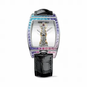昆仑/Corum 经典Sublissima腕表 系列 5N 18Kt玫瑰金，双面防眩水晶玻璃表镜，水晶玻璃表背，镶25颗VVS净度/F至G色钻石，6.16克拉 自动机械机芯 B113-02955–113.310.69-OF010000G