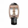 昆仑/Corum 金桥系列 系列 5N 18Kt玫瑰金，双面防眩水晶玻璃表镜，水晶玻璃表背，镶84颗VVS净度/F至G色/双翻钻，2.58克拉 手动机械机芯 B113-02960–113.300.85-OF01000R
