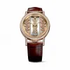昆仑/Corum 39毫米金桥圆形腕表 系列 18Kt白金，双面防眩水晶玻璃表镜，水晶玻璃表背，镶76颗VVS净度/H色/双翻钻，1.51克拉 手动机械机芯 B113-03090–113.901.85-0F02GG85R