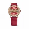 昆仑/Corum 39毫米金桥圆形腕表 系列 5N 18Kt玫瑰金，双面防眩水晶玻璃表镜，水晶玻璃表背，镶76颗VVS净度/H色/双翻钻，1.51克拉 手动机械机芯 B113-03277–113.000.85-0F06RD91R