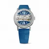 昆仑/Corum 金桥系列 系列 5N 18Kt玫瑰金，开放式背盖，双面防眩水晶玻璃表镜，镶180颗VVS净度/D至H色/双翻钻，1.05克拉 手动机械机芯 B113-03278–113.000.69-0F03BD91G