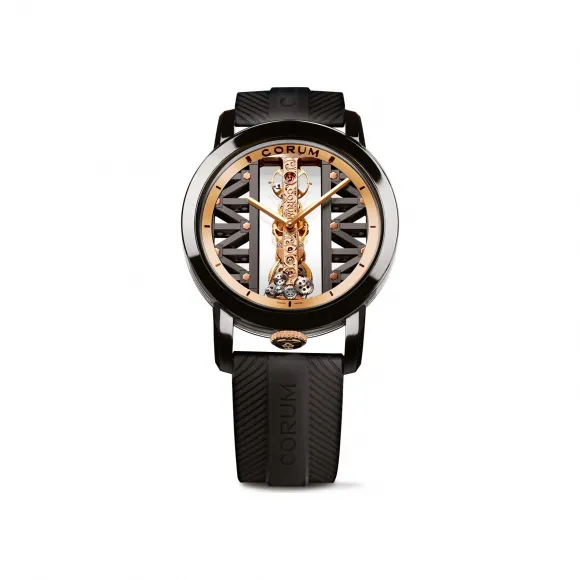 昆仑/Corum 海军上将Legend 38腕表 系列 精钢，双防反射蓝宝石水晶，蓝宝石底盖 自动机械机芯 B113-03831