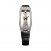 昆仑/Corum Golden Bridge 金桥系列 18kt 白金 136 颗钻石 手动机械机芯 21.30 x 43.99 mm B113-03843-113.112.69-0001-0000