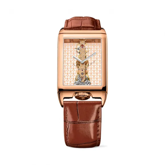 昆仑/Corum Golden Bridge 金桥系列 5N 18kt 玫瑰金 手动机械机芯 29.50 x 42.20 B113-04166-113.054.55-0F02-0000R