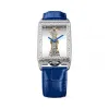 昆仑/Corum Golden Bridge 金桥系列 18K白金 手工雕刻 手动机械机芯 29.50 x 42.20 B113-04167-113.055.59-0F03-0000G