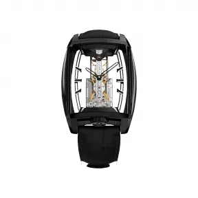 昆仑/Corum golden-bridge系列 14 3/4’’’ x 5’’’ 5级钛金属，黑色 DLC 涂层 自动机械机芯 男表 B313-04278-313.200.95-0F01-HS10