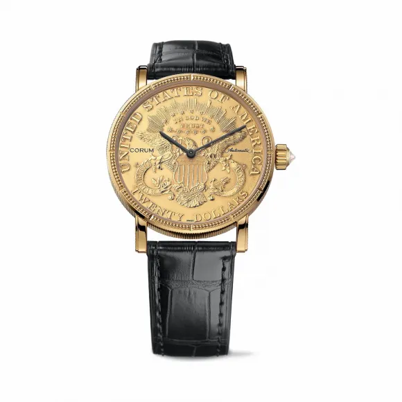 昆仑/Corum 52毫米大泡泡神奇圣灵腕表 系列 5级钛金属，拱形双面防眩水晶玻璃表镜，水晶玻璃表背 自动机械机芯 C293-00831–293.645.56-0001MU51