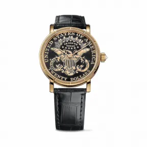 昆仑/Corum 52毫米大泡泡神奇地球腕表 – 亚洲 系列 5级钛金属，拱形双面防眩水晶玻璃表镜，水晶玻璃表背 自动机械机芯 C293-02910–293.645.56-0001MU59