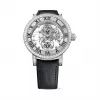昆仑/Corum Heritage 经典系列 18kt 白金 687 颗圆钻 ~ 7.57 克拉 124 颗长方形钻石 ~ 8.75 克拉 44 颗黑钻 ~ 1.39 克拉 自动机械机芯 46.50 mm C374-04132-374.301.69-0F01-0000