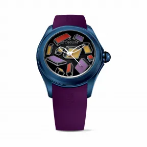 昆仑/Corum 52毫米大泡泡神奇3D骷髅腕表 系列 5级钛金属，黑色PVD涂层处理，拱形双面防眩水晶玻璃表镜，水晶玻璃表背 自动机械机芯 L082-03214–082.312.98-0390SA01