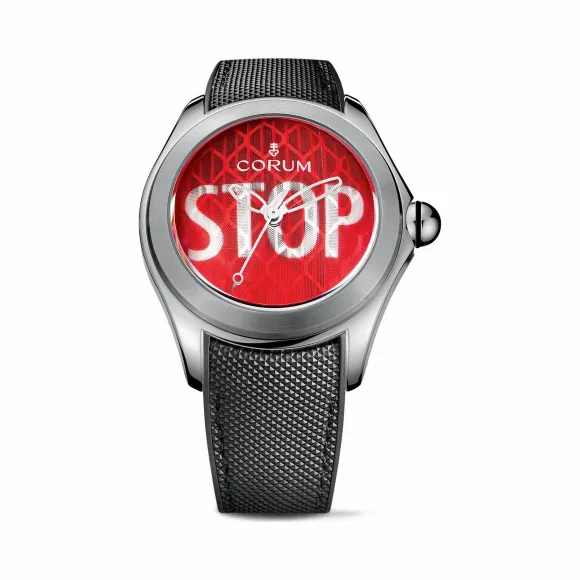 昆仑/Corum 52毫米大泡泡Centro腕表 系列 5级钛金属，黑色PVD涂层处理，拱形双面防眩水晶玻璃表镜，水晶玻璃表背 自动机械机芯 L082-03232–082.410.20-0601ST01