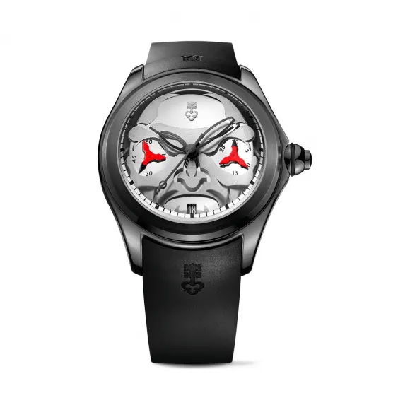 昆仑/Corum Bubble 泡泡系列 5 级钛金属 黑色 PVD 涂层处理 自动机械机芯 47 mm L771-04160-771.100.95-0371-DI01