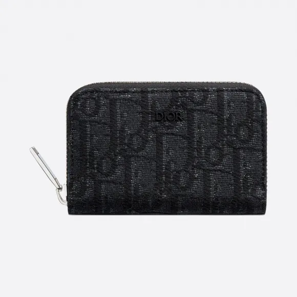 迪奥/Dior Dior Oblique拉链卡套 2OBCH077YSE-H00N