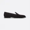迪奥/Dior Dior Timeless 乐福鞋 黑色天鹅绒 Oblique 印花 3LO121ZKA_H969_T38