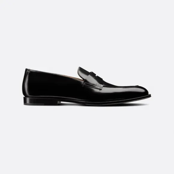 迪奥/Dior Dior Timeless 乐福鞋 黑色抛光牛皮革 3LO122YON_H900_T38