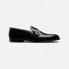 迪奥/Dior Dior Timeless 乐福鞋 黑色抛光牛皮革 3LO128YON_H969_T38
