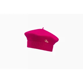 迪奥/Dior 粉红色羊毛毡贝雷帽 8HBM1EHATA Y390