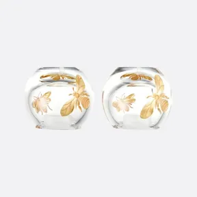 迪奥/Dior 盐罐和胡椒罐 透明和金色小蜜蜂标识 HYI01SPA1U_C190_TU