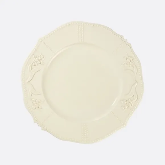 迪奥/Dior 甜品碟 铃兰浮雕装饰 HYJ01ALD2U_C000_TU