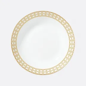 迪奥/Dior 汤盘 金色藤格纹装饰 HYJ01CAS0U_C190_TU