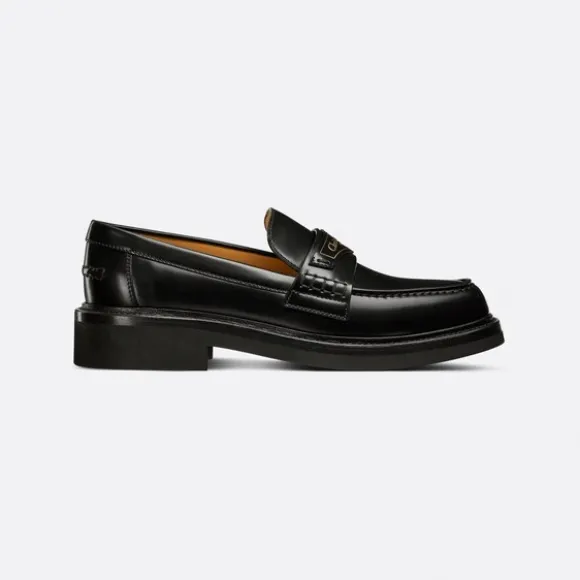 迪奥/Dior Dior Boy 乐福鞋 黑色磨砂牛皮革 KDB759ACA_S900_T34
