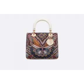 迪奥/Dior Lady Dior刺绣手提包  M0565ORBA M941