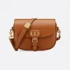 迪奥/Dior 中号 Dior Bobby 手袋 驼色光面牛皮革 M9319UMOL_M41M_TU
