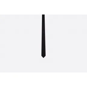 迪奥/Dior 蜜蜂图案黑色真丝绸缎领带  PIS1010144 C906