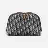 迪奥/Dior 30 Montaigne 化妆包 蓝色 Oblique 印花 S2124UTZQ_M928_TU