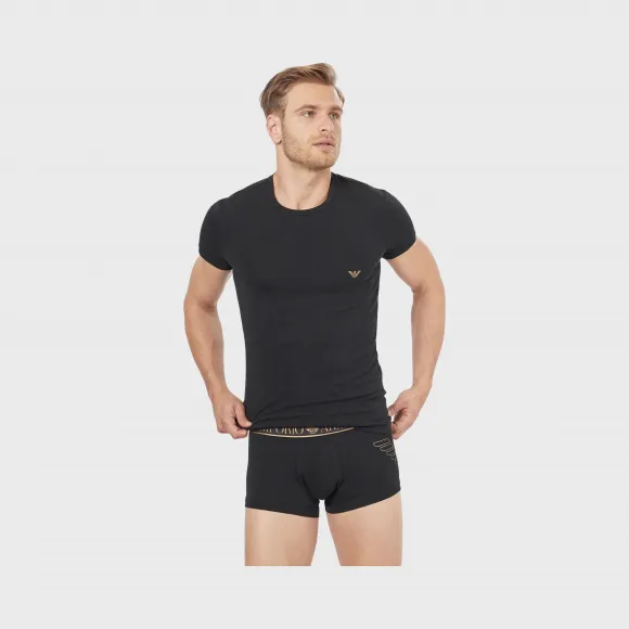 安普里奥·阿玛尼/Emporio Armani 饰大幅鹰标的内衣礼品套装 48224227cc