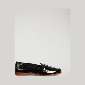 安普里奥·阿玛尼/Emporio Armani 漆面效果皮革乐福鞋  28001786wo