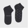安普里奥·阿玛尼/Emporio Armani 通体鹰标训练袜两双装 46662346jl