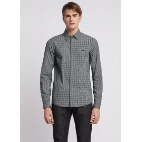 安普里奥·阿玛尼/Emporio Armani 通体徽标细节可拆卸衣领纯色府绸衬衫 38809116am