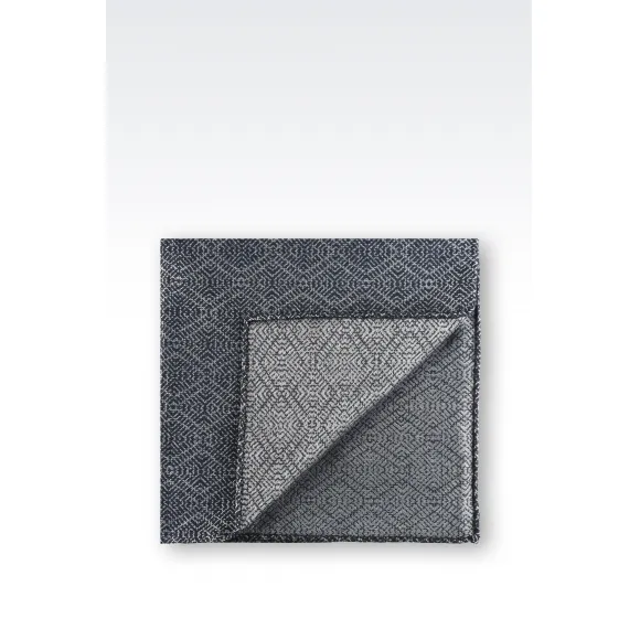 乔治阿玛尼/Giorgio Armani 真丝提花口袋巾  46496666VL